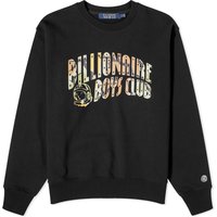 Sweatshirt BILLIONAIRE BOYS CLUB Camo Arch Logo Sweatshirt Sort | B24122-BLK, 1