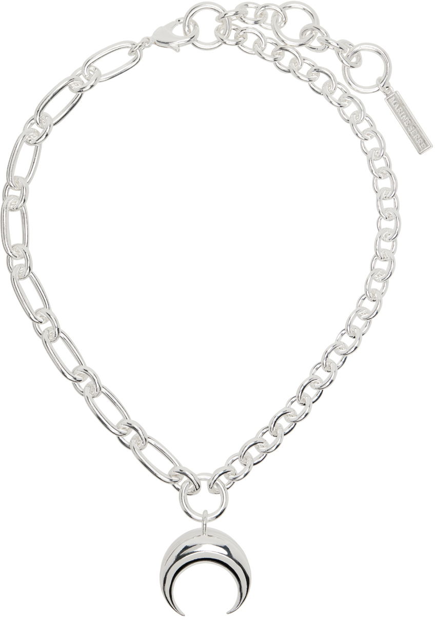 Halskæde Marine Serre Moon Charms Necklace Metalisk | UJW011A RMET0001, 0