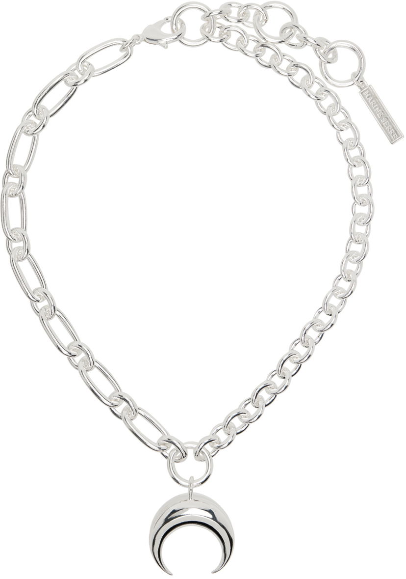Halskæde Marine Serre Moon Charms Necklace Metalisk | UJW011A RMET0001