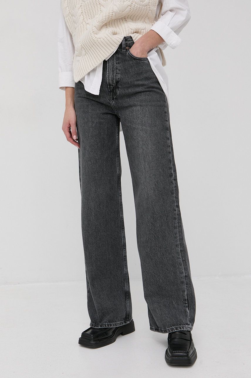 Jeans Samsoe Samsoe Rebecca Denim Jeans Grå | F21400142, 0