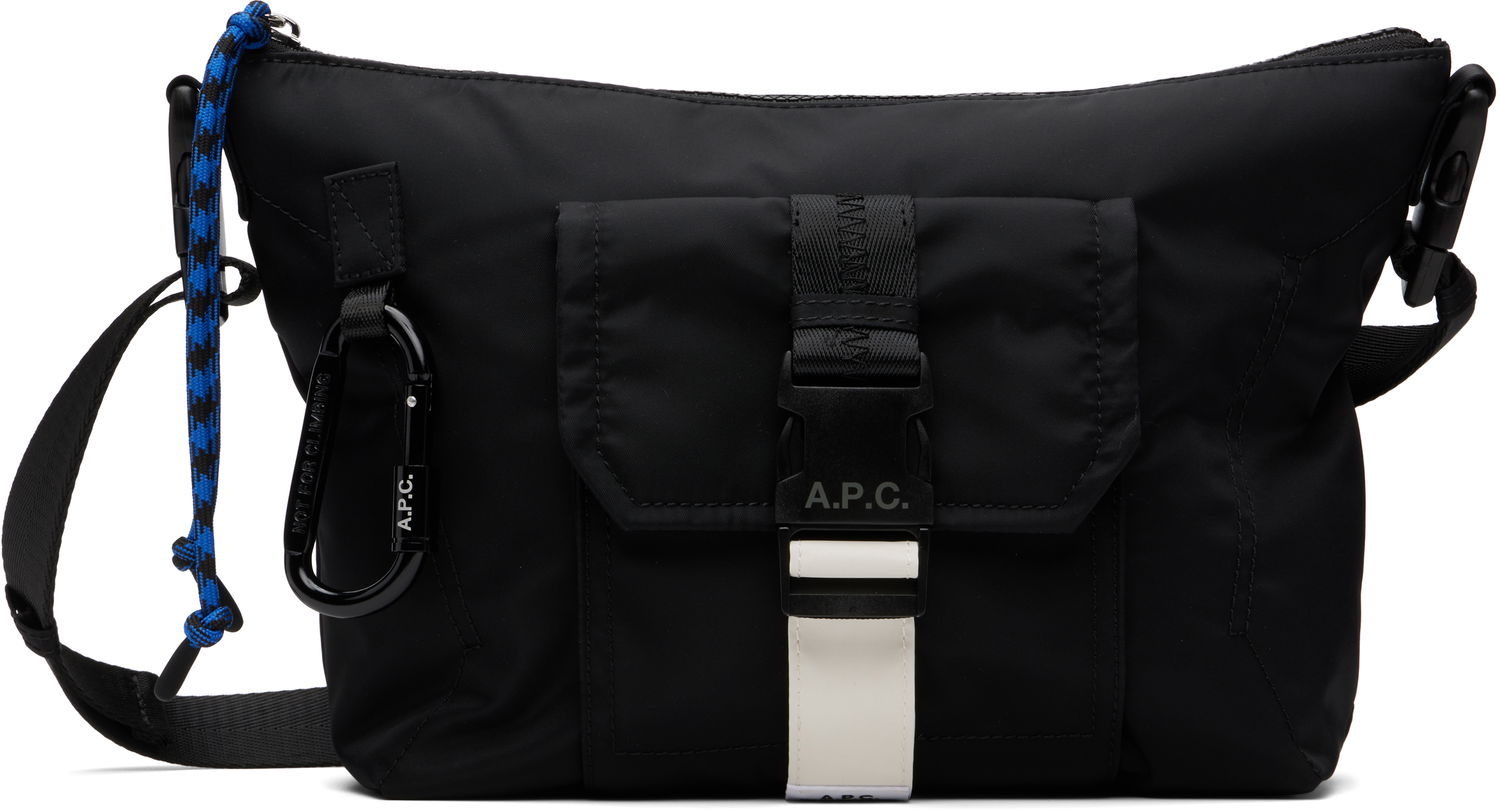 Taljetaske A.P.C. Trek Bum Bag Sort | PAAGR-H61734, 0