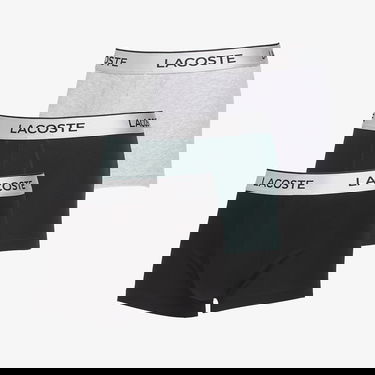 Boksere Lacoste Trunks Underwear 3-Pack Grøn | 5H6428 AI4, 0