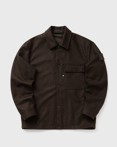 Skjorte Stone Island Wool Overshirt Brun | K2S151200028S0F24.V0070, 2