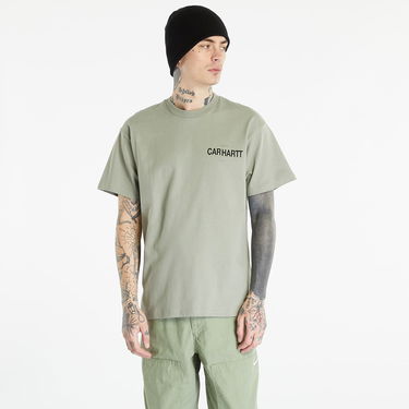 T-shirt Carhartt WIP Fold-In Short Sleeve Tee UNISEX Yucca Grøn | I031781.1CTXX, 0