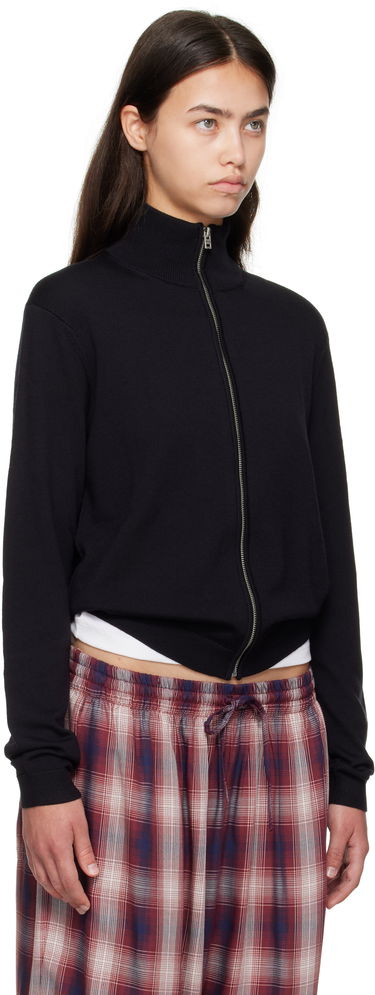 Sweater Acne Studios Zip Up Cardigan Sort | B60365-, 4