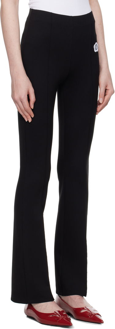 Leggings KENZO 'Boke Flower 2.0' Embroidered Flare Trousers Sort | FF52PA7384IF, 1