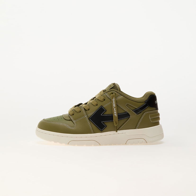 Sneakers og sko Off-White Out Of Office Grøn | OBIA011F24LEA0015410