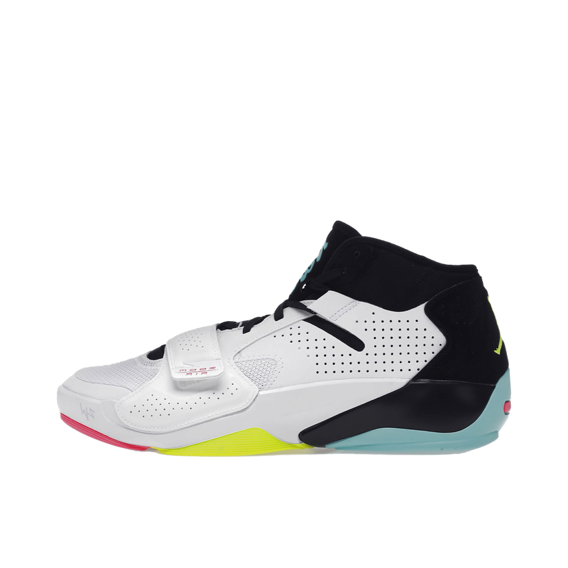 Basketball Jordan Jordan Zion 2 White Volt Dynamic Turquoise Hvid | DM0858-107/DO9161-107