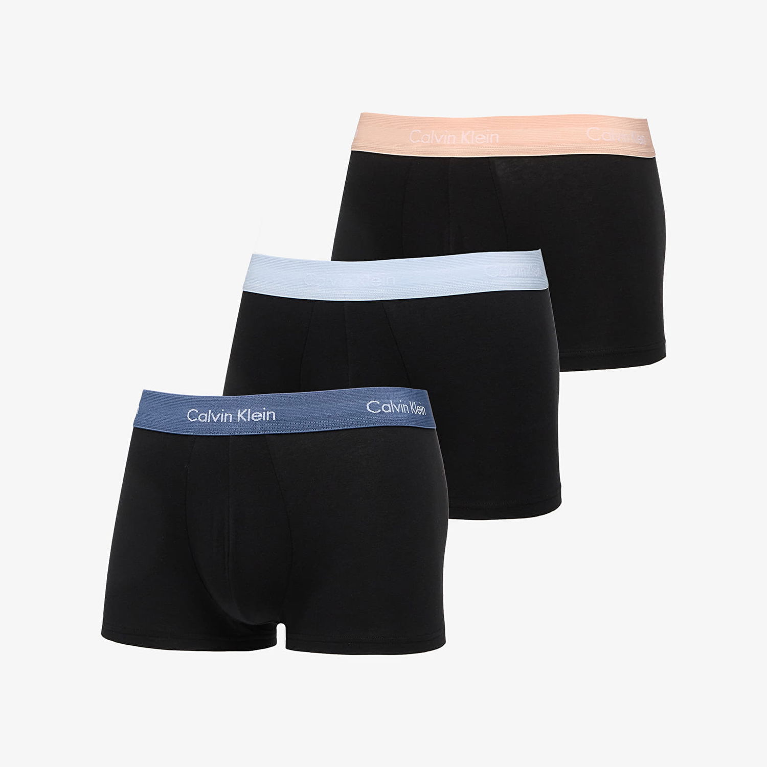 Boksere CALVIN KLEIN Calvin Klein Low Rise Trunk 3-Pack undefined | 0000U2664G VXQ, 0