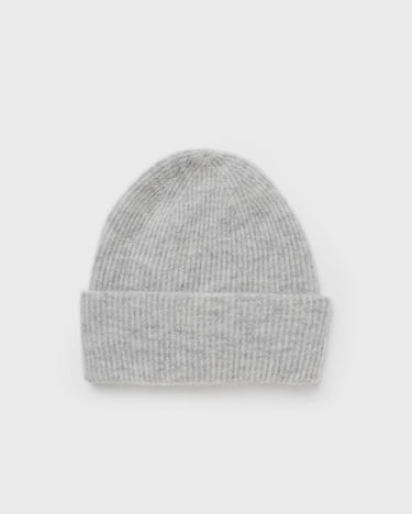 Beanie Samsoe Samsoe Samsøe & Samsøe NOR Knit Beanie Grå | F16407300-WHITE, 0