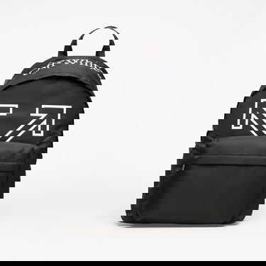 Rygsæk Off-White Black Heritage Backpack with Logo Sort | OMNB123C99FAB0011001, 0
