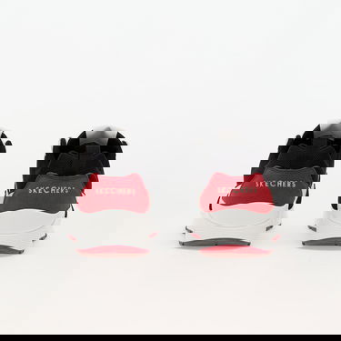Sneakers og sko Skechers Uno - Retro One White/ Black/ Red Hvid | 183020 WBRD, 4