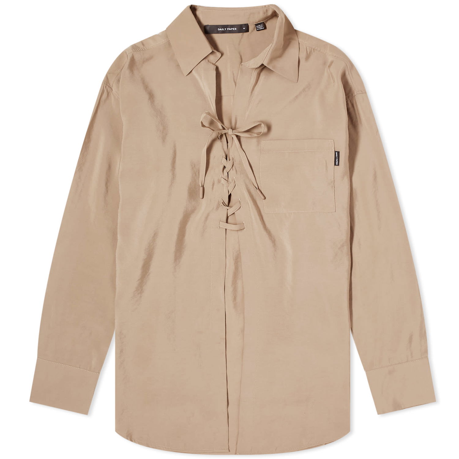 Skjorte DAILY PAPER Hazel Shirt Beige | 2411090, 0