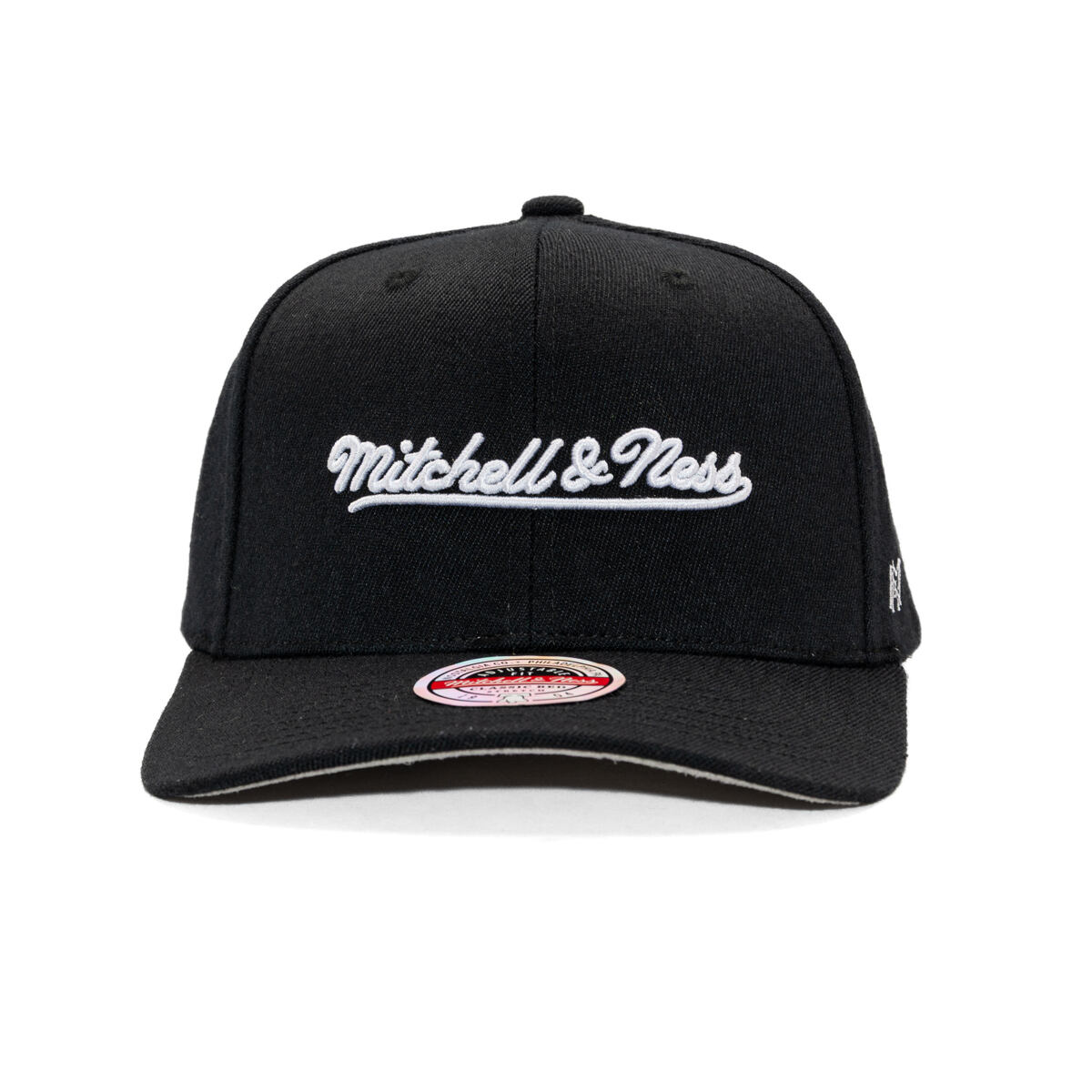 Kasket Mitchell & Ness Mitchell & Ness Branded Script Stretch Cap Sort | HC12184-MNNBLCK, 1