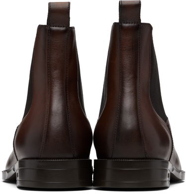 Sneakers og sko BOSS BOSS Leather Chelsea Boots Sort | 50552489, 4