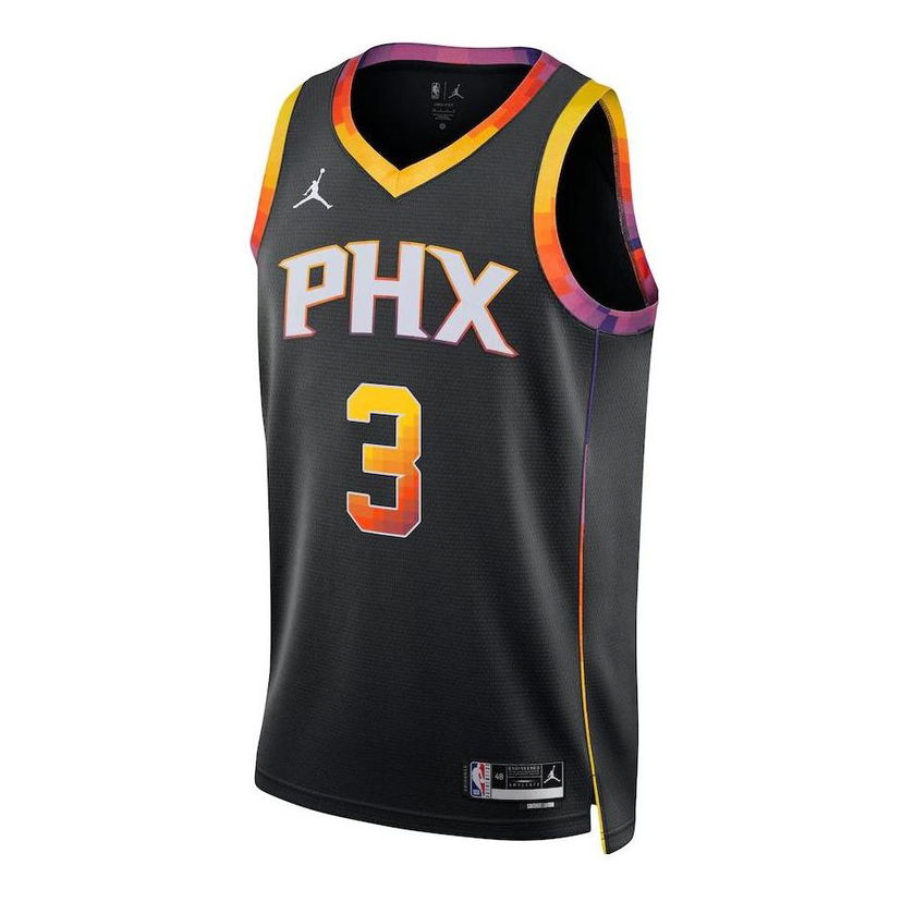 Jersey Jordan Phoenix Suns Air Jordan Statement Edition Basketball Jersey Sort | DO9540-010