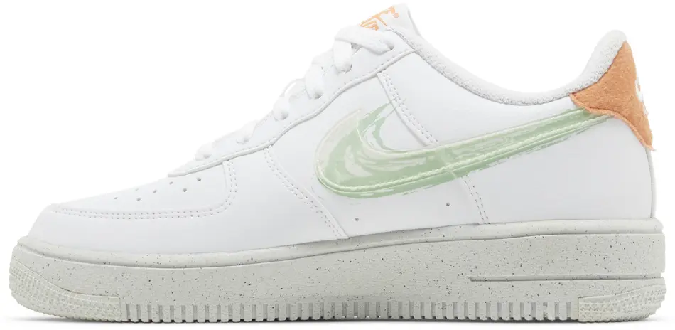 Sneakers og sko Nike Air Force 1 Low Crater "Brushstroke" GS Hvid | DX3067-100, 1