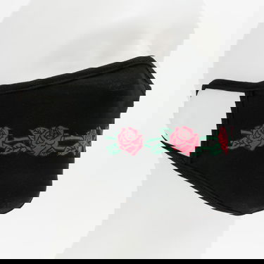 Tøj Urban Classics Roses Face Mask Sort | MT1738, 2