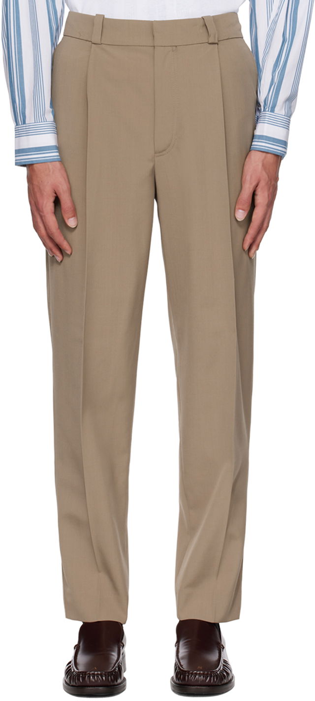 Bukser Acne Studios Tailored Trousers Beige | BK0532-, 0