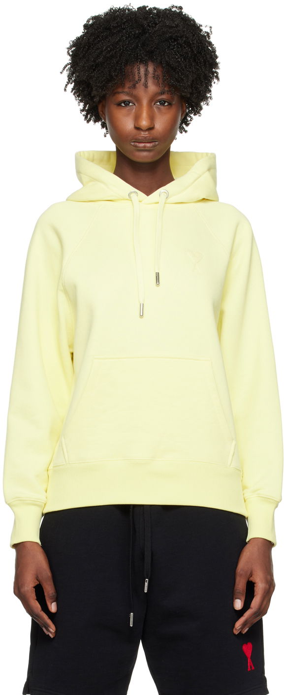 Sweatshirt AMI SSENSE x Hoodie Gul | SPUSW204.747.703, 0