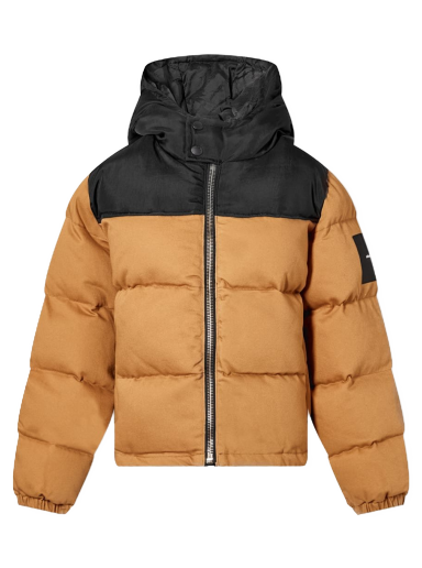 Puffer jakke Alexander Wang Colorblock Hooded Puffer Jacket Flerfarvet | 4DC3222153-250