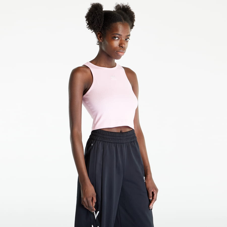 Tanktop adidas Originals Tank Rib Lyserød | IB9108, 0