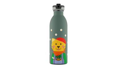 Drikkeflaske 24Bottles Urban Smart Cat Bottle 500ml Flerfarvet | UB_050_1958, 0