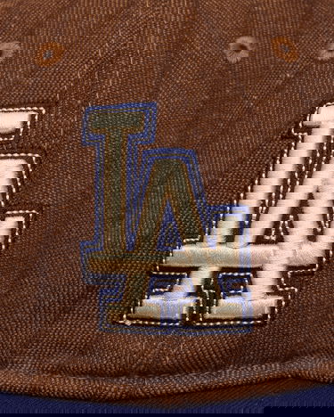 Kasket New Era LA Dodgers Three Looms x MLB Wool Pinstripe 9FIFTY Cap Blå | IY70 201, 7