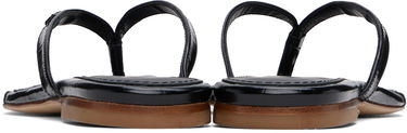 Tilbehør Coperni Coperni Croco Slanted Flip-Flops Sort | COPSH54838, 1