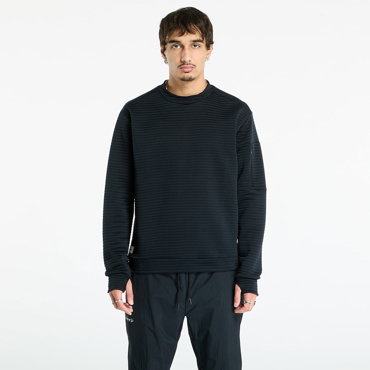 Sweatshirt Craft Craft Subz Structured Jersey Sort | 1916553-999000, 0
