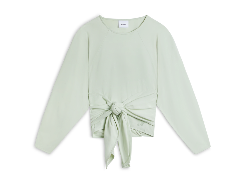 Sweatshirt AXEL ARIGATO Drape Tie-Front Grøn | A2112002
