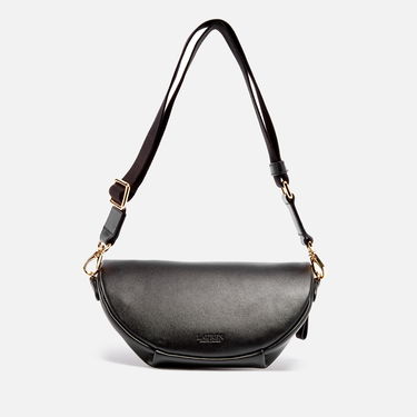 Taljetaske Polo by Ralph Lauren Leather Belt Bag Sort | 431934832003, 1