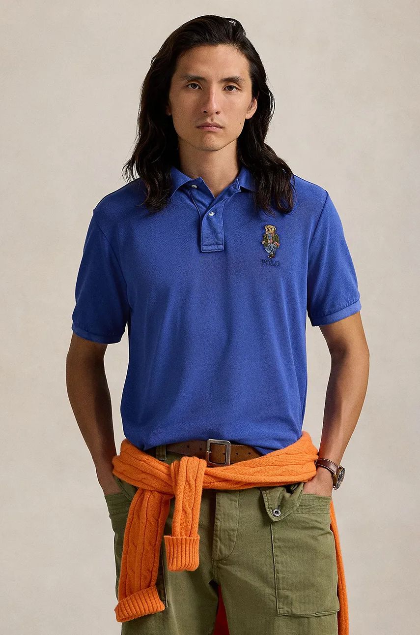 Polo skjorte Polo by Ralph Lauren Polo Ralph Lauren Polo Shirt Blå | 710958188, 0