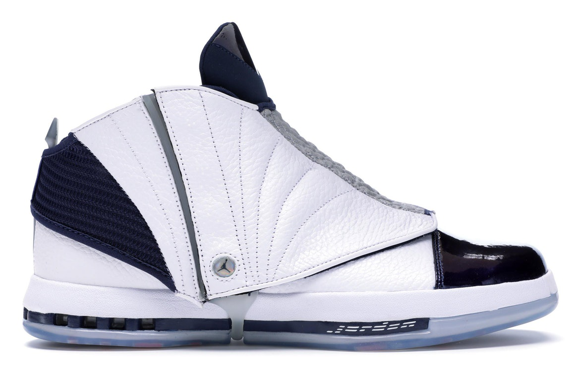 Sneakers og sko Jordan Jordan 16 Retro Midnight Navy (2016) Hvid | 683075-106, 0