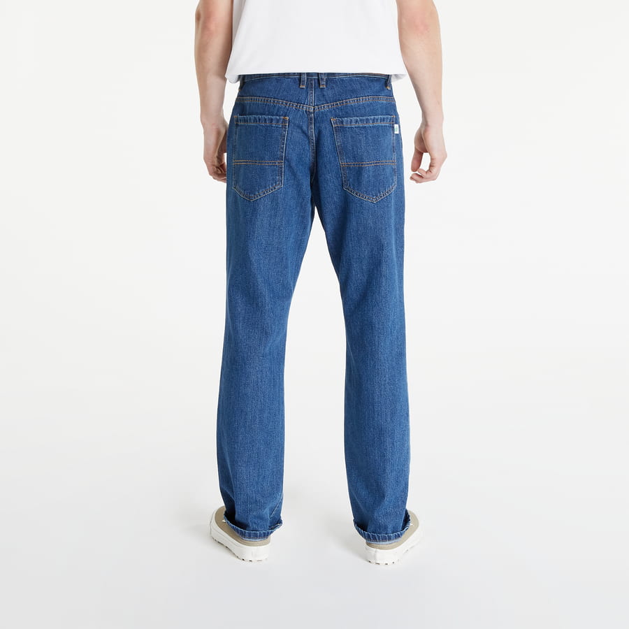 Jeans Urban Classics Organic Straight Leg Denim Jeans Mørkeblå | TB4948 Blue, 1
