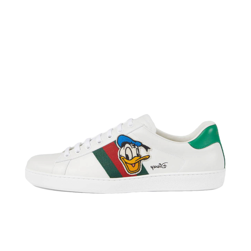 Sneakers og sko Gucci Ace x Disney Donald Duck Hvid | 649399 1XG60 9114