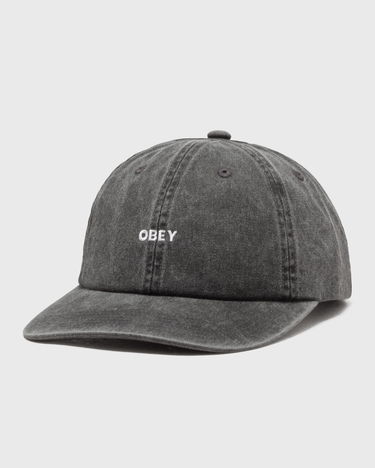 Kasket OBEY OBEY Pigment Bold 6 Panel Strapback Cap Sort | 100580418-BLK, 4