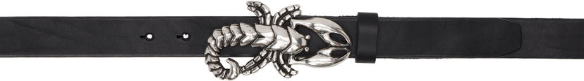 Bælter OUR LEGACY Our Legacy Scorpion Leather Belt Sort | A2258SOB