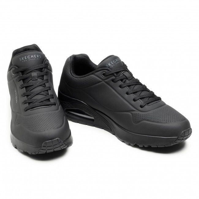 Sneakers og sko Skechers Uno Sort | 52458-BBK, 1