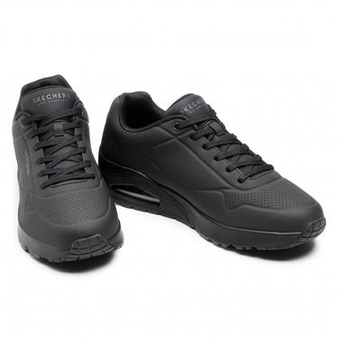 Sneakers og sko Skechers Uno Sort | 52458-BBK, 1