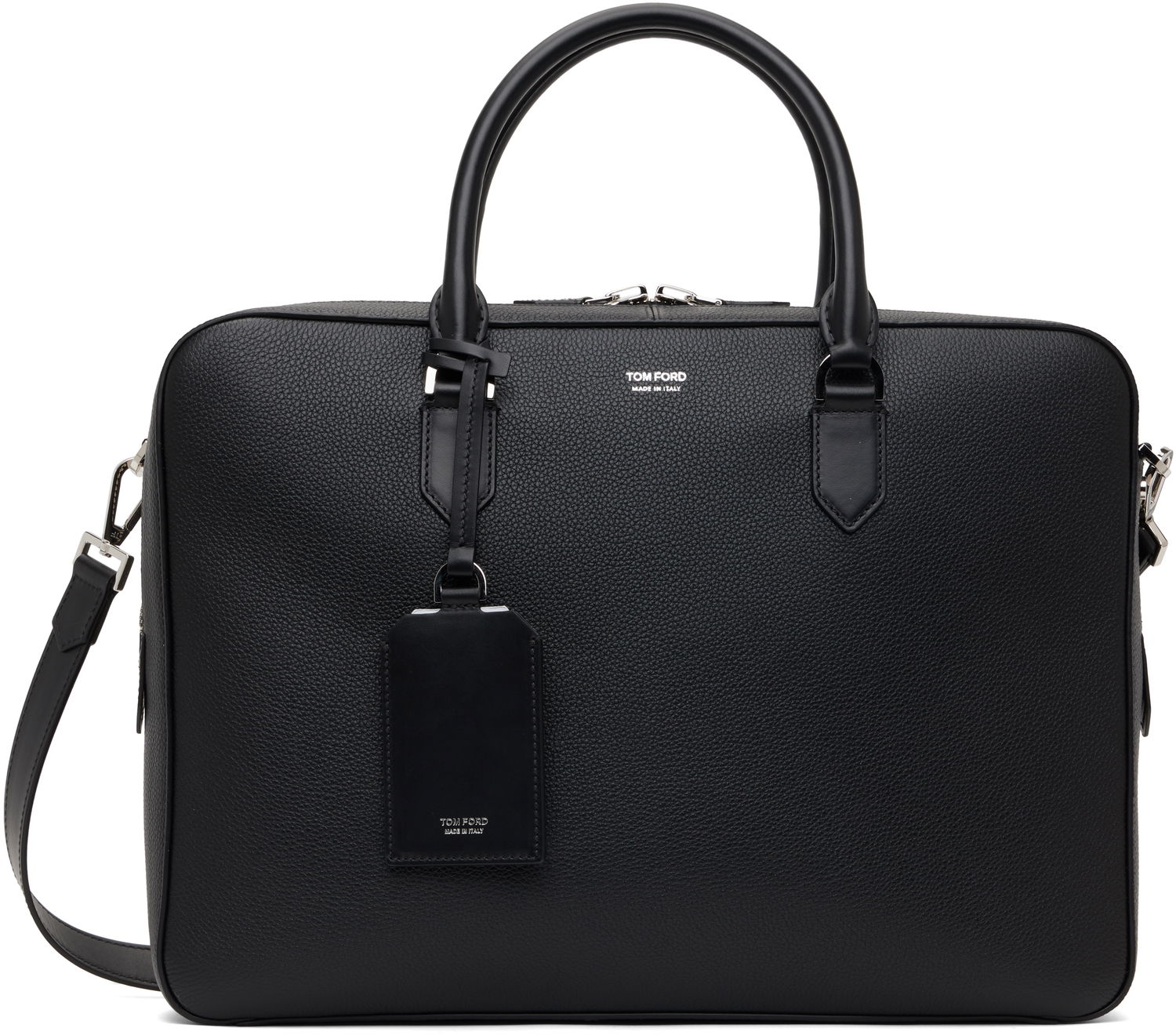 Mulepose Tom Ford Elliot Leather Briefcase Sort | H0651-LCL213S, 0