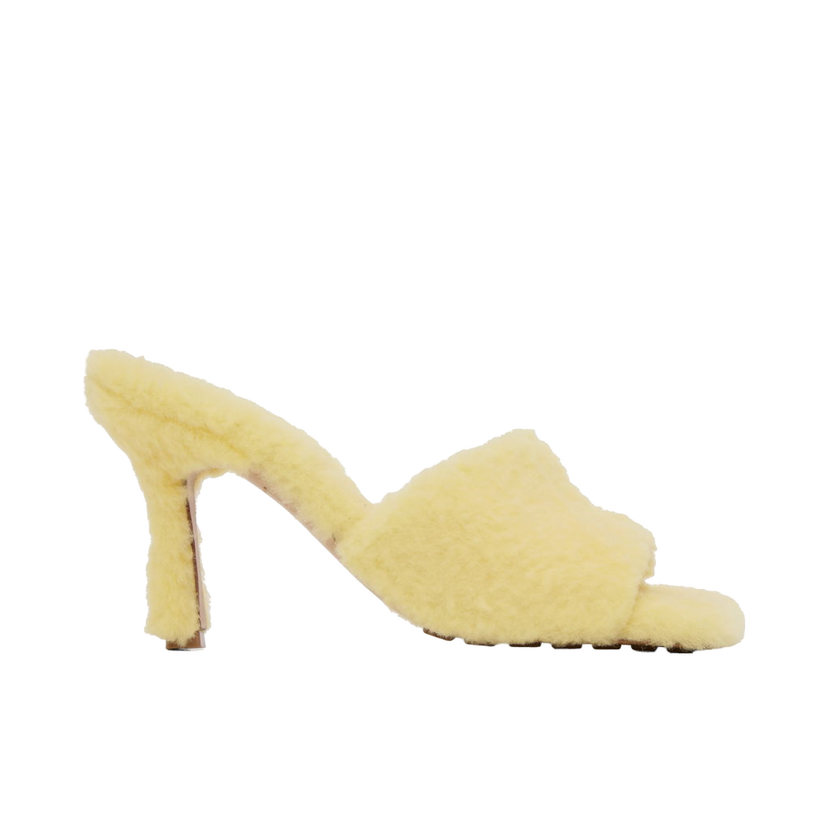 Sneakers og sko Bottega Veneta Stretch Heeled Sandals "Yellow" Gul | 708894 V27O0