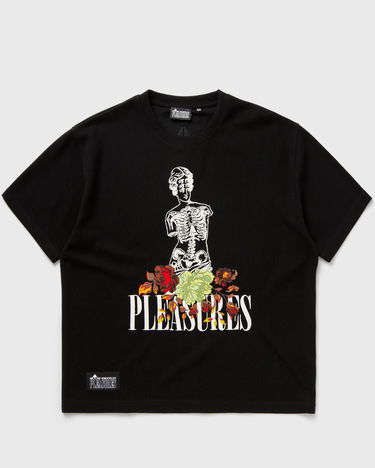 T-shirt Moose Knuckles X PLEASURES STATUE GRAPHIC TEE Sort | M33MT752PL-BLACK, 0