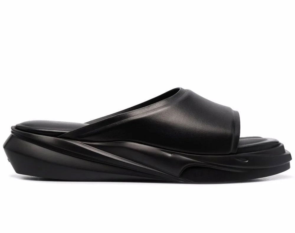 Sneakers og sko 1017 ALYX 9SM Mono Slide Sort | AAMSL0004LE01BLK0001, 0