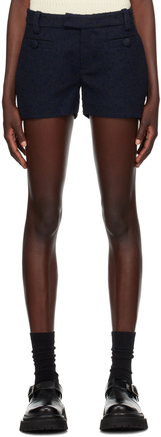 Shorts AMI Mini Shorts Mørkeblå | FSO103.WV0001, 0