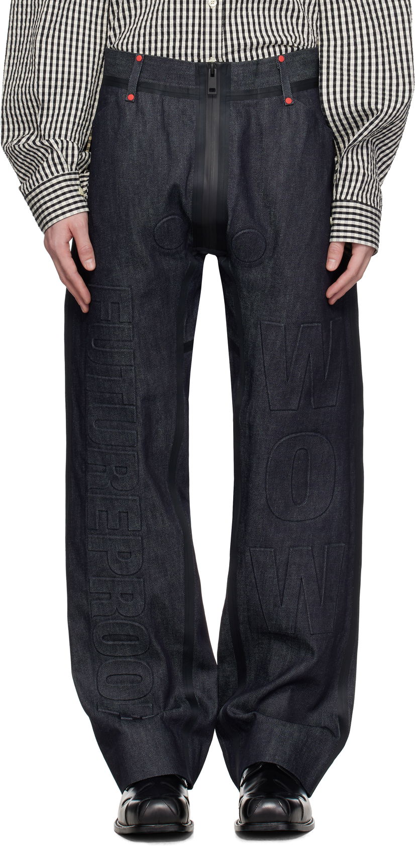 Jeans Walter Van Beirendonck Walter Van Beirendonck G-Star Edition Futureproof WOW Jeans Blå | D26531