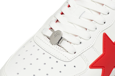 Sneakers og sko BAPE Bape Sta OS #2 White/Red Hvid | 1K20-191-314-RED, 3