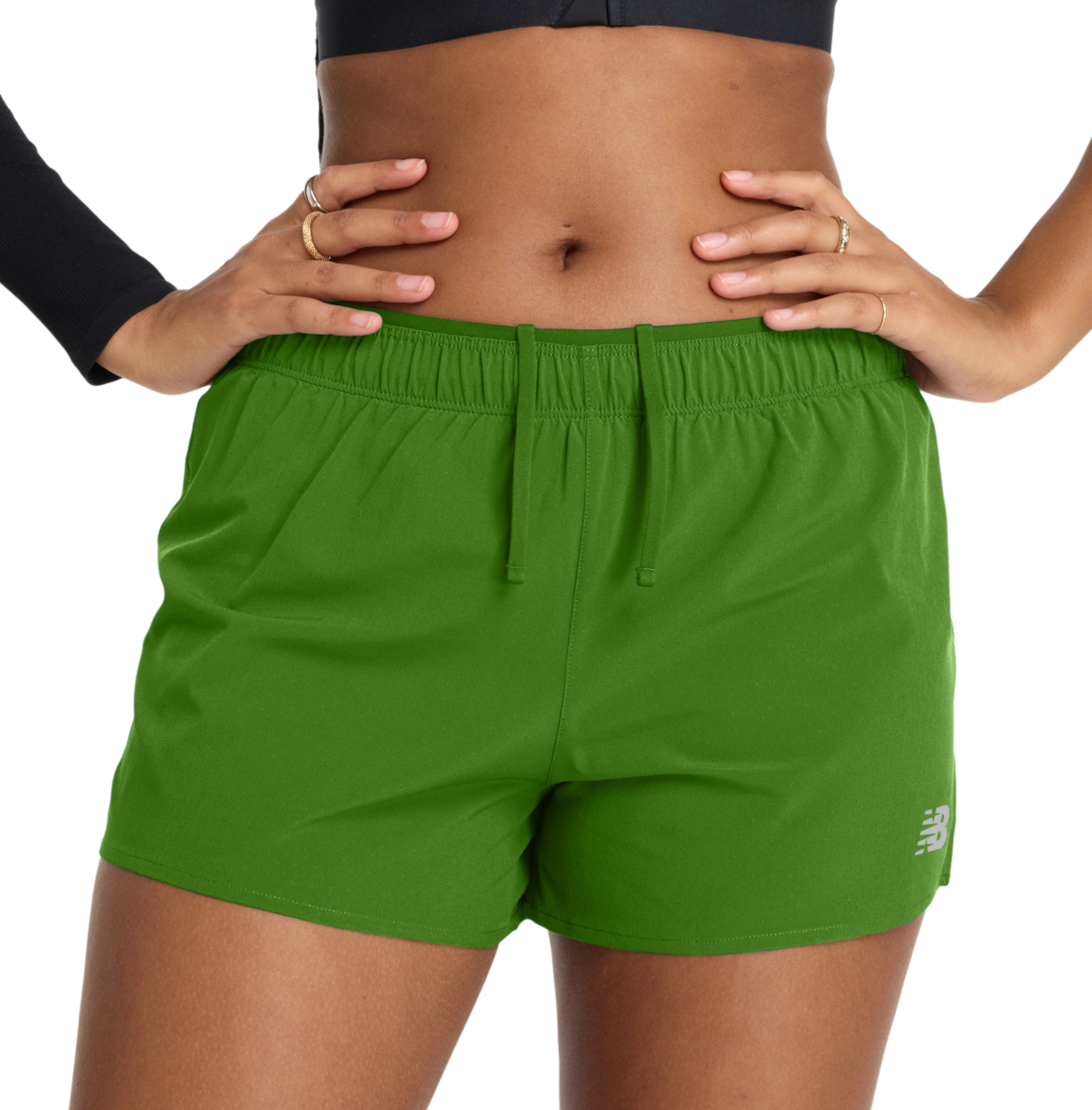 Shorts New Balance RC Shorts 3-inch Inseam Grøn | ws41286-agn, 0