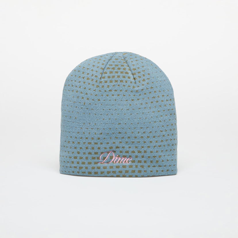Beanie Dime Pixel Skully Beanie Stone Blue Universal Blå | DIMEFA2458BLU