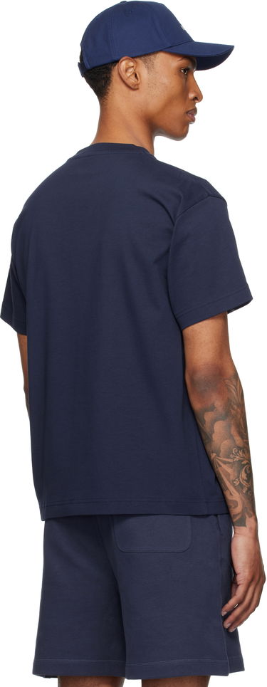 T-shirt Moncler Moncler Genius x Gilga Farm Short Sleeve T-Shirt Mørkeblå | K24028C0000489AZ9, 2